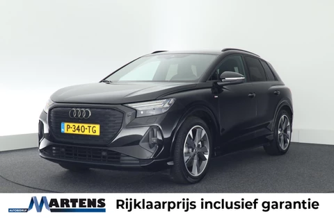 Audi Q4 e-tron 40 204pk S Edition 77 kWh SOH 92% Camera Stoelverwarming Ambianceverlichting ACC Virtual Cockpit Navigatie S-Line