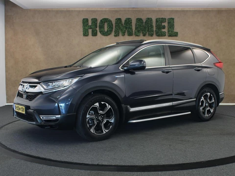Honda CR-V 2.0 Hybrid AWD Executive - ORIGINEEL NEDERLANDSE AUTO - LEDEREN BEKLEDING - ELEKTRISCHE STOELVERSTELLING BESTUURDERSKANT - 4 WIELAANDRIJVING - PANORAMADAK - ELEKTRISCHE ACHTERKLEP - HEAD UP DISPLAY - VOLLEDIG  HONDA DEALER ONDERHOUDEN - TREEPLANKEN - NAVIGATIE - ONDERZIJDE VOORRUITVERWARMING - STUURVERWARMING- 4 SEIZOENENBANDEN