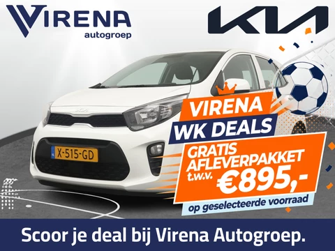 Kia Picanto 1.0 DPi DynamicLine - Achteruitrij camera - Apple Carplay/Android Auto - Cruise control - Bluetooth - Fabrieksgarantie t/m 17-11-2030