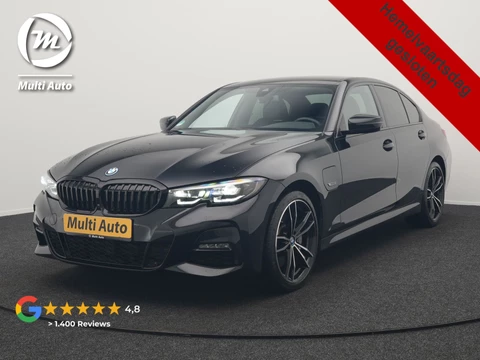 BMW 3 Serie 330e M Sport PHEV 293pk Dealer O.H. | Adaptief Onderstel | Sfeerverlichting | Alcantara Sportstoelen Verwarmd | Virtual | Apple Carplay | Navigatie | Cruise Control | DAB | 19"L.M | Plug In Hybrid