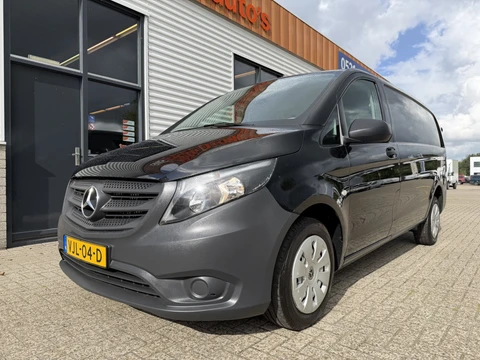 Mercedes-Benz Vito 110 CDI Lang L2H1 / euro 6 / bpm vrij / vaste prijs rijklaar € 16.950 ex btw / lease vanaf € 285 / airco / cruise control / navigatie / achterdeuren / comfort stoelen