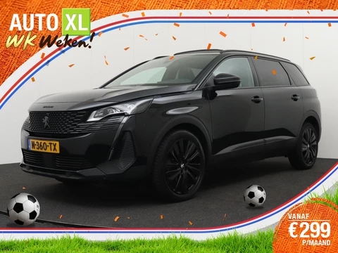 Peugeot 5008 1.2T 131 PK Aut. GT Black Ed. 7P. Pano-dak Memory Stoelverw.