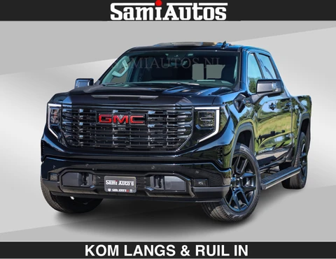 GMC Sierra DENALI 6.2 V8 426PK Full Option | De Meest Luxe Pick-Up in zijn Klasse | Comfortabele Dubbele Cabine met Royale 5 Zitplaatsen | BPM vrij | Nu Leverbaar uit Voorraad | Voorraad Nr 2252 | De specialist in Amerikaanse pick‑ups in Nederland en Europa.