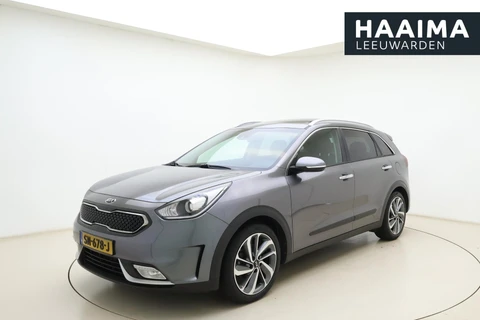 Kia Niro 1.6 GDi Hybrid Edition | Trekhaak | Navigatie | Stoel/Stuur verwarming | Cruise control | Parkeersensoren | Achteruitrijcamera | Stuurbediening | Schuif/kanteldak | Apple carplay/Android auto