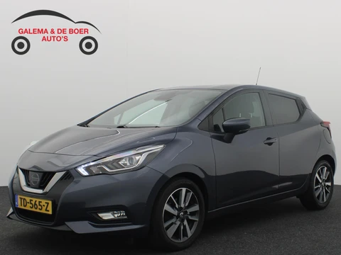 Nissan Micra 0.9 IG-T N-Connecta CAMERA / KEYLESS / STOELVERW / NAVI / CLIMA / PDC / CRUISE / BLUETOOTH / DAB+ / NL-AUTO