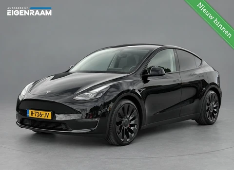 Tesla Model Y Performance AWD 75kWh | SOH 89,6% | Panoramadak | Adaptive Cruise Control | Leder | Rijklaarprijs