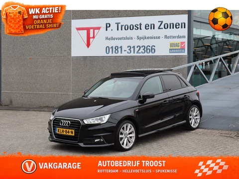Audi A1 Sportback 1.0 TFSI S-Line Panoramadak! Stoelverwarming/Climate control/Navigatie/LED/Licht metalen velgen/Bluetooth