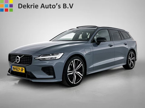 Volvo V60 2.0 T8 405PK Polestar Engineered Hybride AWD R-Design / Trekhaak / Panoramadak / Leder-Massage+Koel-Warm / 360Cam / Adap. Cruise / Apk 10-2027