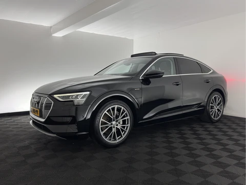 Audi e-tron Sportback 55 Quattro Business Edition Plus 95 kWh [3-Fase-11kW] {SoH-94%} Aut. *HEATPUMP | PANO | LEATHER | ADAPTIVE-CRUISE | MEMORY-PACK | FULL-LED | DIGI-COCKPIT | KEYLESS | CAMERA | PRIVACY-GLASS | HEATED-COMFORTSEATS | DAB+ | 21''ALU*