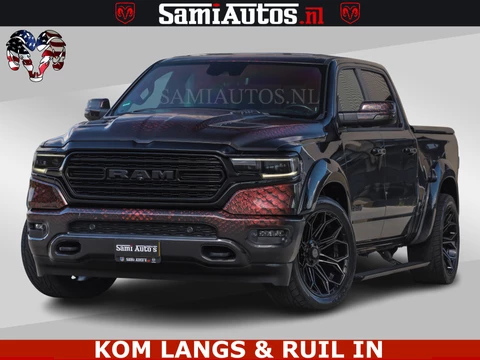 Dodge Ram Pick-Up COBRA HULK PACK | 5.7 V8 402 PK | LIMITED EDITION | HUD | LUCHTVERING | BOM VOL | CREW CAB 5 PERSOONS | DUBBELE CABINE | GRIJSKENTEKEN | | De specialist in Amerikaanse pick‑ups in Nederland en Europa.