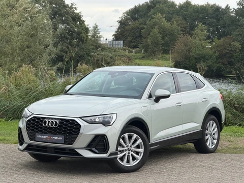 Audi Q3 Sportback 45 TFSI e S Edition - Dew Silver|Zwart leder - Virtual Cockpit Plus - Topstaat