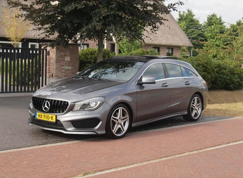 Mercedes-Benz CLA-klasse Shooting Brake 180 Ambition | AMG-Pakket | Panoramadak | Parkeersensoren | Sportstoelen | Cruise Control |