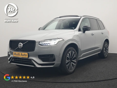 Volvo XC90 T8 Recharge AWD Plus Dark Long Range 7 Persoons PHEV 456pk Dealer O.H. | Trekhaak Af Fabriek | Panodak | Luchtvering | Adaptive Cruise | 360 Camera | Lederen Sportstoelen Memory & Verwarmd | Harman / Kardon | Keyless | Blis | Stuur Verwarmd | Apple Carplay | Plug In Hybrid |