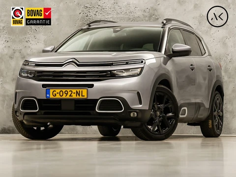 Citroën C5 Aircross 1.2 PureTech Sport (VIRTUAL COCKPIT, APPLE CARPLAY, GROOT NAVI, 360 CAMERA, LEDER, SPORTSTOELEN, GETINT GLAS, KEYLESS, NIEUWSTAAT)