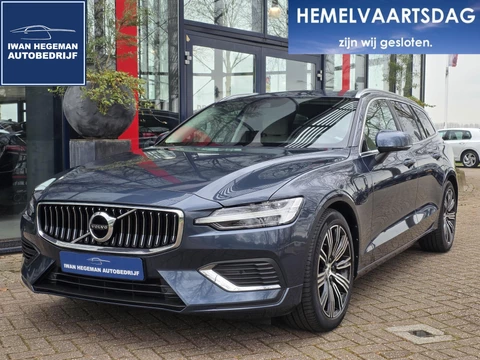 Volvo V60 2.0 T6 Plug-in hybrid AWD Long Range Core Bright | SOH 100% | Leer | Wegkl. Trekhaak | Apple Carplay | LM Velgen | Cruise Control