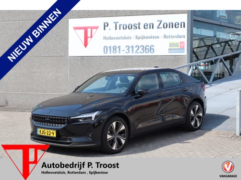 Polestar 2 Long Range Single Motor 78 kWh SOH 97% Pilot pack/Stoelverwarming/360 graden camera/Bestuurderstoel met geheugen/Apple carplay/Lane assist/Adaptieve cruisecontrol/Dode hoek assistent
