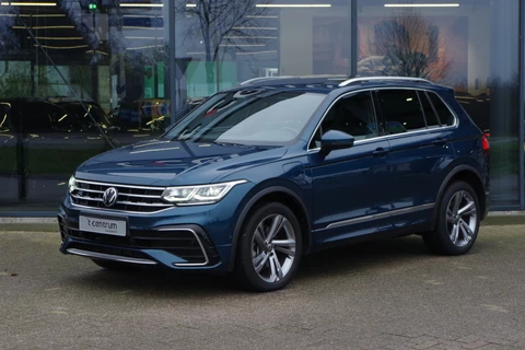 Volkswagen Tiguan 1.4 TSI eHybrid 245 PK R-Line BNS+, Panoramadak, Leder, Matrix-LED, Adap. Cruise Control