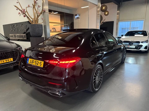 Mercedes-Benz C-klasse 180 AMG Night Pano Memory 360Cam. Distr.