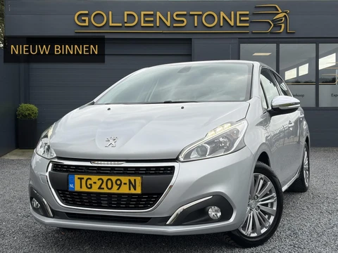 Peugeot 208 1.2 PureTech Blue Lease Executive ✓Dealer Onderhouden✓2e Eigenaar✓Navi✓Carplay✓Clima✓Cruise✓Pdc✓5 Deurs✓16'' Lm velgen✓N.A.P✓Apk tot 09-2027