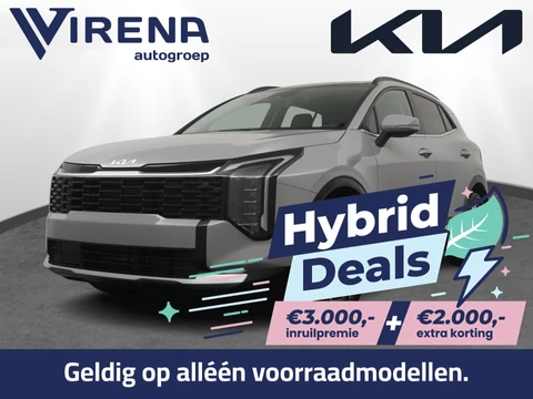 Kia Sportage 1.6 T-GDi Hybrid DynamicPlusLine - Schuif-/Kanteldak - Stoel-/Stuurverwarming - Climate Control - Elektrische achterklep - Fabrieksgarantie t/m 2033