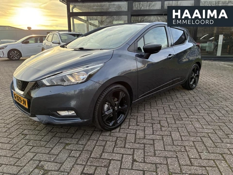Nissan Micra 1.0 IG-T N-Sport 5-Deurs | Airconditioning | Navigatie | Keyless entry | Camera | Parkpilot | Cruise control | 17" LM-Velgen | Afneembare Trekhaak | Elektrisch Pakket