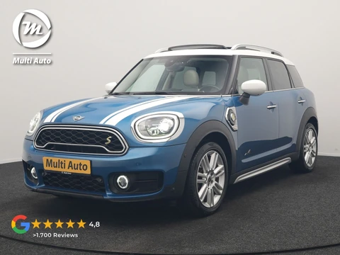 MINI Countryman 1.5 Cooper S E ALL4 Chili PHEV 220pk Dealer O.H. | Panodak | Head Up | Adaptive Cruise | Camera | Lederen Sportstoelen Verwarmd | Keyless | Sfeerverlichting | Apple Carplay | Plug In Hybrid |