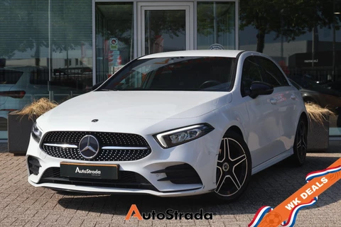 Mercedes A-Klasse A180 AMG-Line 136pk | Sfeer | Cruise | Climate | Stoelverwarming | LED | Navigatie | Camera