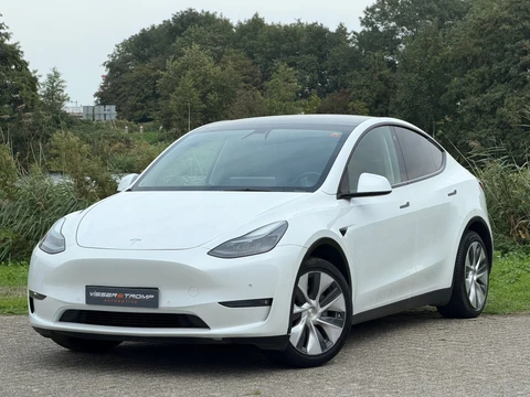 Tesla MODEL 3 Long Range AWD 75 kWh - Pearl White - Panorama/Leder/Trekhaak