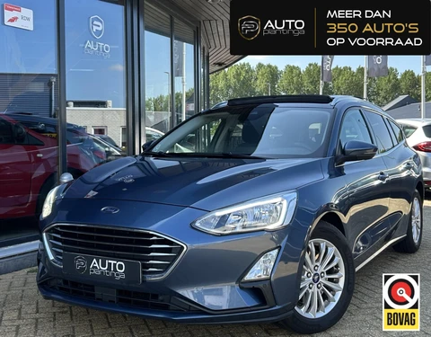Ford Focus Wagon 1.0 EcoBoost Titanium Business 125PK | PANO | 2e Eigenaar | NL AUTO | Onderhoudshistorie | NAP | Elektrische Achterklep | Parkeersensoren | Winter Pack | Stoel Stuur en Voorruitverwarming | Climate Control | Cruise Control | Navigatie | Carplay | 2 Sleutels |