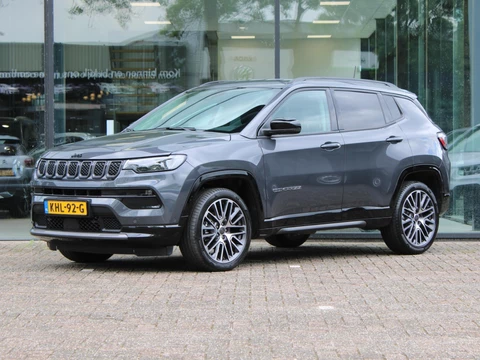 Jeep Compass 1.5T e-Hybrid S Automaat | Navi / Leder / Camera