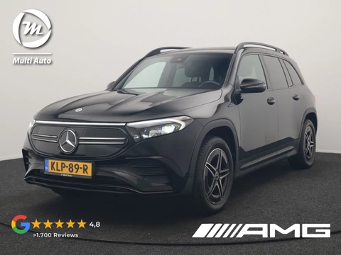 Mercedes-Benz EQB 300 4MATIC AMG Line 69,7 kWh 228pk Dealer O.H. | Trekhaak Af Fabriek | Camera | MBUX Widescreen Navi | Alcantara Sportstoelen Verwarmd | Sfeerverlichting | Night Pakket | Cruise Control | Virtual | DAB |