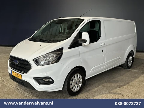 Ford Transit Custom 2.0 TDCI 130pk L2H1 Euro6 Airco | Navigatie | Apple Carplay | LED | Cruisecontrol | 2800kg Trekhaak Android Auto, Verwarmde voorruit, Stoelverwarming, Parkeersensoren, Bijrijdersbank