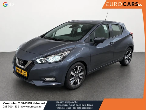 Nissan Micra 1.0 IG-T N-Connecta 101pk Camera Navigatie Apple Carplay Android Auto LED Koplampen Cruise Control Parkeersensoren Climate Control