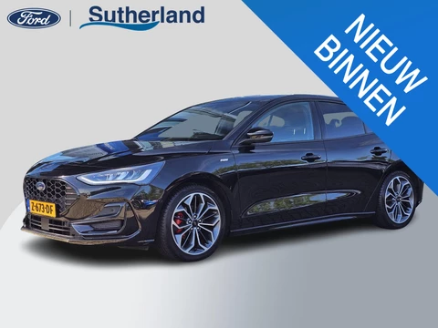 Ford Focus 1.0 EcoBoost Hybrid ST Line X 155 pk automaat | Full led | Adaptrive cruise | Dodehoekdetectie | Camera | 18'' | Virtual cockpit | Keyless etc.