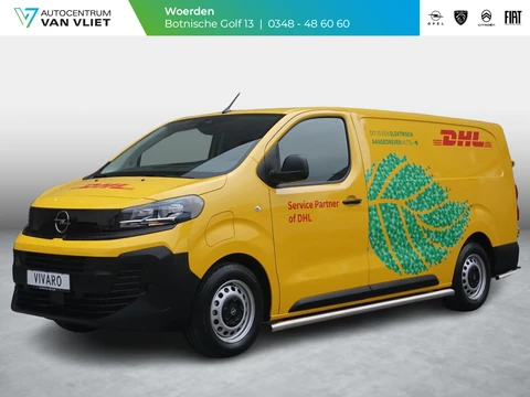 Opel Vivaro Electric L3 50 kWh | tot 8 jaar garantie | inclusief complete DHL subcontractor inrichting | RAL1032