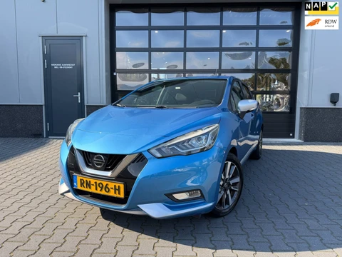 Nissan Micra 1.0L Acenta 1 ste eigenaar, camera, org NL auto, 4 seizoenen banden