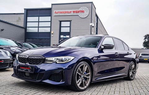 BMW 3-serie M340i xDrive High Executive | Schuifdak | Mosselman Tuning | Head up | Carplay | HarmanKardon | Stuurwielverwarming