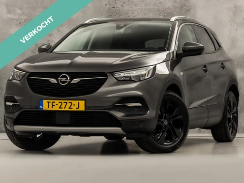 Opel Grandland X 1.2 Turbo Deluxe (MEMORY SEAT, LEDER, STOELKOELING/VERWARMING, APPLE CARPLAY, STOELVERWARMING ACHTER, GETINT GLAS, KEYLESS, TREKHAAK, ELEK ACHTERKLEP, NIEUWSTAAT)