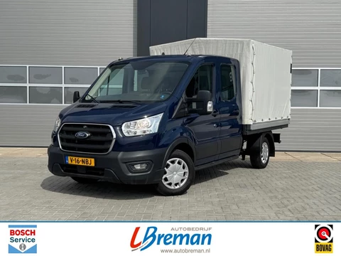 Ford Transit 2.0TDCi 129pk Dubbel Cabine Pick-up met huif