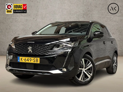 Peugeot 3008 1.2 PureTech Allure Sport (APPLE CARPLAY, GROOT NAVI, LEDER, 360 CAMERA, KEYLESS, SPORTSTOELEN, GETINT GLAS, LANE ASSIST, CRUISE, NIEUWSTAAT)