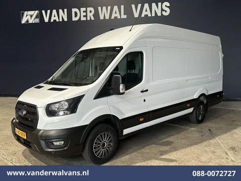 Ford Transit 2.0 TDCI 130pk L4H3 Euro6 Airco | Camera | Cruisecontrol | Verwarmde voorruit | Parkeersensoren, Bijrijdersbank