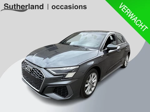 Audi A3 Sportback 40 TFSI S Line 204 PK | Trekhaak afneembaar | Lederen bekleding | Stoelverwarming | Camera | Elektrische achterklep | Dodehoeksensoren | Adaptive cruise control