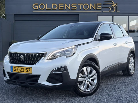 Peugeot 3008 1.2 PureTech Active ✓D-riem vv in 2023✓360° Camera✓Carplay✓Navi✓131pk✓Clima✓Cruise✓Trekhaak✓Dealer Onderhouden✓Bj 11-2019✓Lm velgen✓6 Bak✓Pdc✓N.A.P✓Apk tot 06-2027