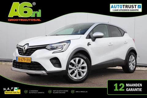 Renault Captur 1.0 TCe 90 Business Zen Lederen Bekleding Navigatie Achteruitrijcamera Carplay Android Climate Cruise Control