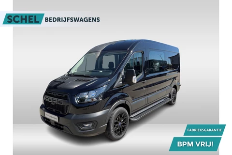 Ford Transit 350 2.0 TDCI L3H2 Trend 130pk DC 7 zits - Navi - Stoelverwarming - Raptor - Cruise - Trekhaak - PDC - Rijklaar