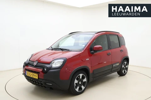 Fiat Pandina 1.0 Cross | NIEUW | Zwart dak | 8 jaar fabrieksgarantie | Lichtmetalen velgen | Hoge instap | Dakrails | Navigatie via carplay | Extra getint glas