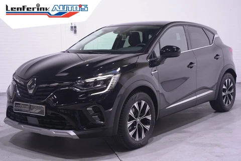Renault Captur 1.6 E-Tech full hybrid 145 techno NAP 1e Eigenaar Navi Apple Carplay Privacyglas achteruitrijcamera Trekhaak PDC V+A Clima LMV "17"