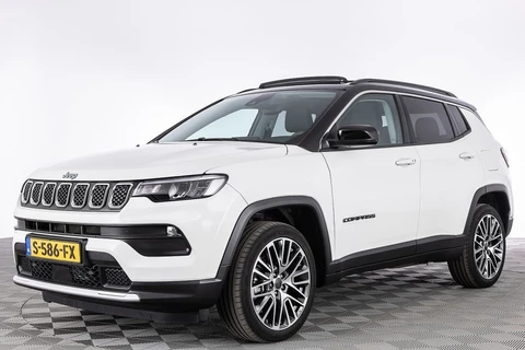 Jeep Compass 4xe 240 Plug-in Hybrid Electric Limited | PANORAMADAK -HEMELVAART OPEN!-