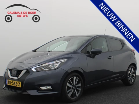 Nissan Micra 0.9 IG-T N-Connecta CAMERA / KEYLESS / STOELVERW / NAVI / CLIMA / PDC / CRUISE / BLUETOOTH / DAB+ / NL-AUTO
