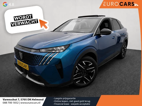 Peugeot 3008 1.2 Hybrid 136 e-DCS Aut. GT Exclusive Panoramadak Nappa leder + elektrische stoelen 360° Camera PDC VA Adaptive Cruise LED Matrix FOCAL Audio